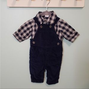 Baby Gap 2 Piece Overalls Set
